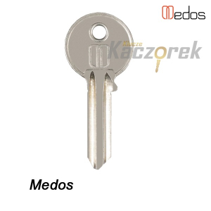 Mieszkaniowy 007 - klucz surowy mosiężny - Medos